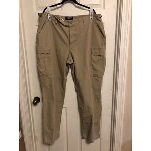 LA Police Gear BDU Khaki  Pants EXL  (I) 32.5 TO 35.5 (W) 39 TO 43 Adjustable